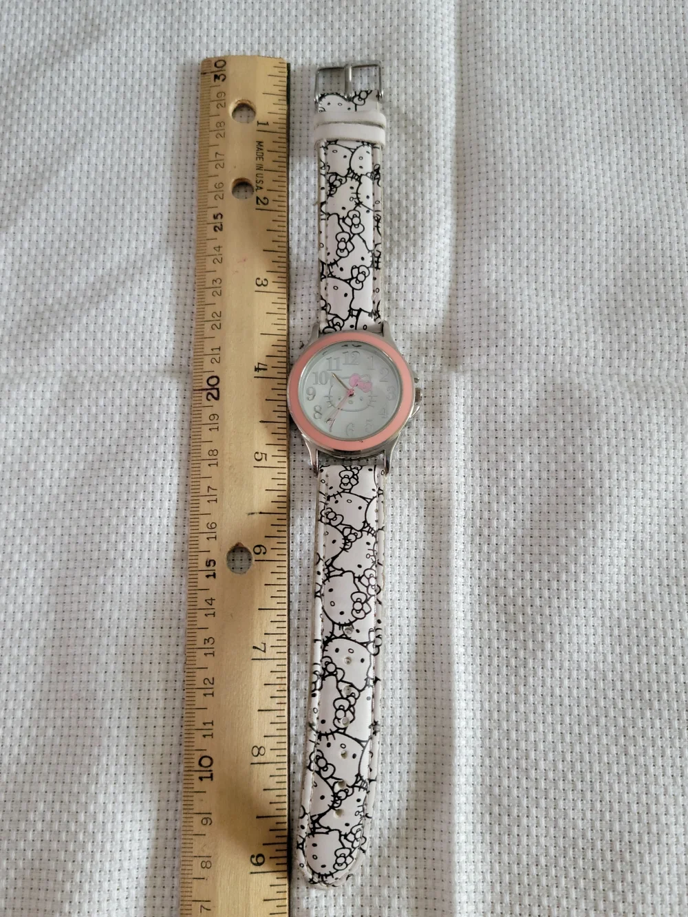 Hello Kitty Pink Watch with Character Strap